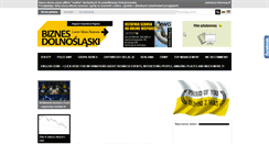 Desktop Screenshot of biznesdolnoslaski.pl